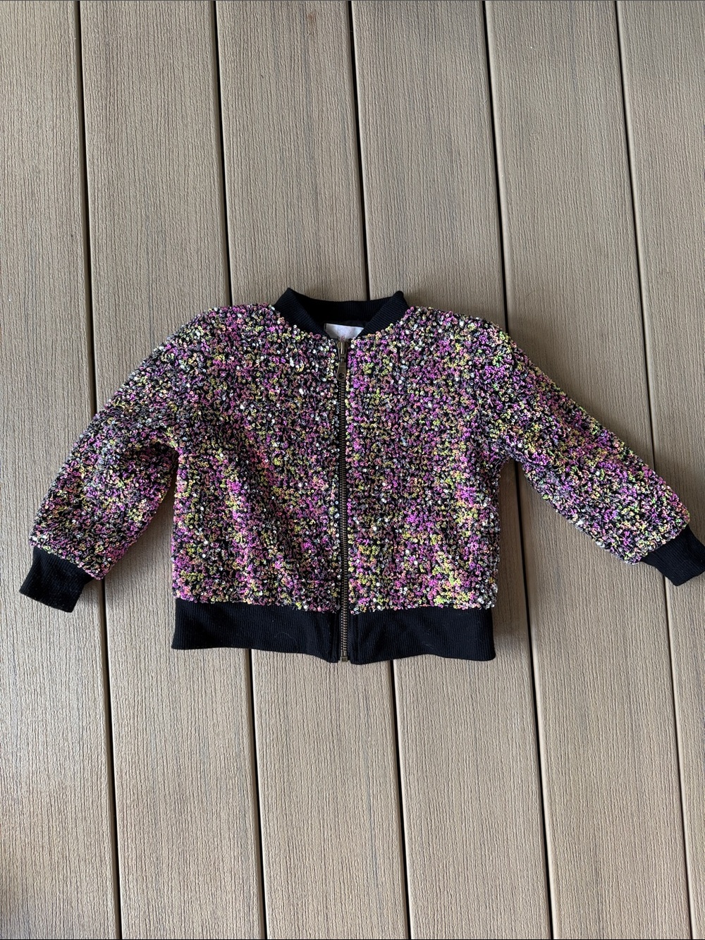 Girls sequin jacket